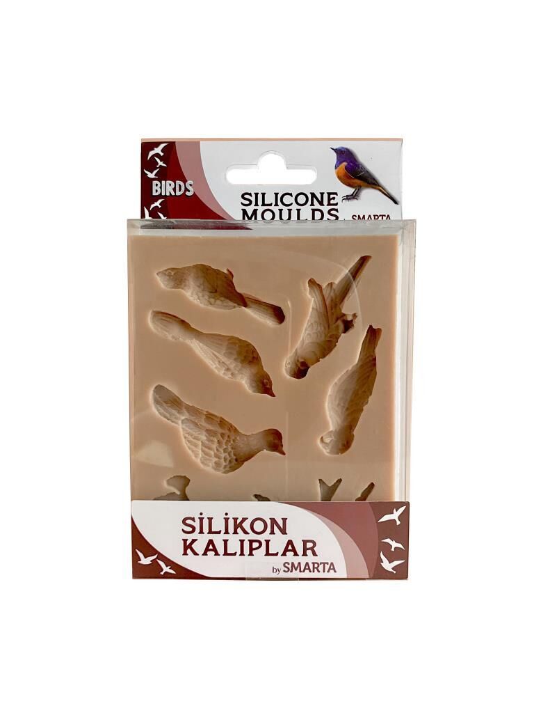 Smarta Silikon Kalıplar Kuşlar 3014