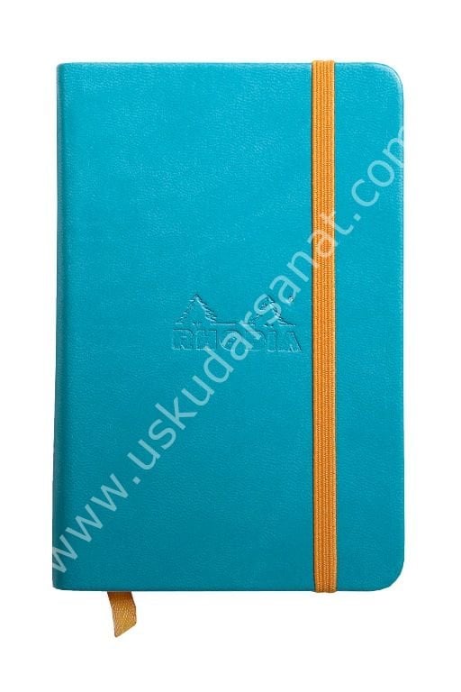 Rhodia Butik Rhodiarama Bloknot A6 turkuaz 90gr 96 Yaprak Çizgisiz