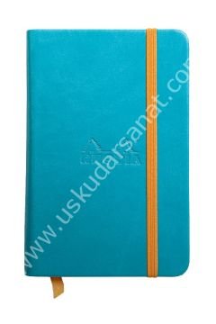 Rhodia Butik Rhodiarama Bloknot A6 turkuaz 90gr 96 Yaprak Çizgisiz