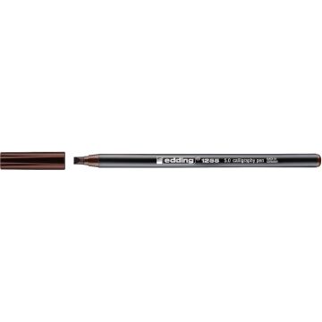 Edding 1255 Kaligrafi Kalemi 5 mm Düz Kesik Uç Dark Brown 018