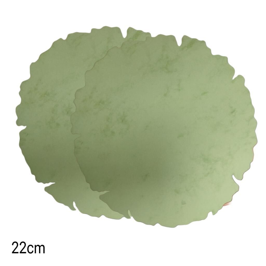 Yanık Kağıt Yuvarlak 22cm 2li Set