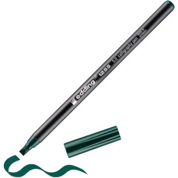 Edding 1255 Kaligrafi Kalemi 5 mm Düz Kesik Uç Bottle Green 025