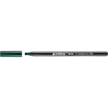 Edding 1255 Kaligrafi Kalemi 5 mm Düz Kesik Uç Bottle Green 025