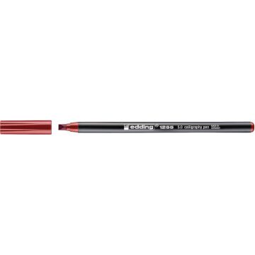 Edding 1255 Kaligrafi Kalemi 5 mm Düz Kesik Uç Crimson Lake 046
