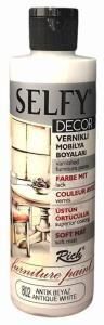 Rich Selfy Decor Vernikli Boya 240cc Antik Beyaz 802