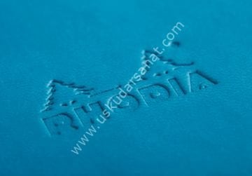Rhodia Butik Rhodiarama Bloknot A6 turkuaz 90gr 96 Yaprak Çizgili