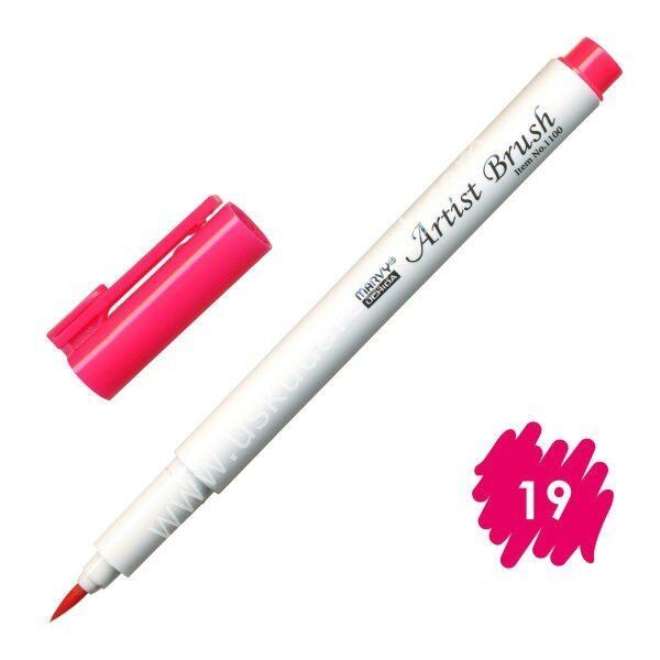 Marvy Artist Brush - Fırça Uçlu Kalem 1100 No:19 Carmine