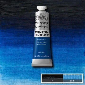 Winsor & Newton Winton Yağlı Boya 37 ml Prussian Blue 538