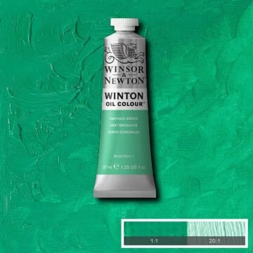 Winsor & Newton Winton Yağlı Boya 37 ml Emerald Green 241