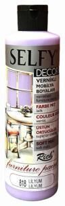 Rich Selfy Decor Vernikli Boya 240cc Lilyum 818