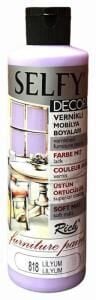 Rich Selfy Decor Vernikli Boya 240cc Lilyum 818