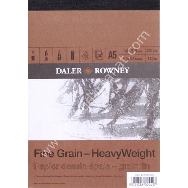 Daler Rowney Grenli A5 Blok 200gr 30 Yaprak