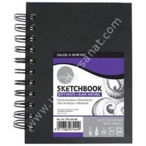 Daler Rowney Ciltli A6 80 Yaprak Sketch Defter Spiralli