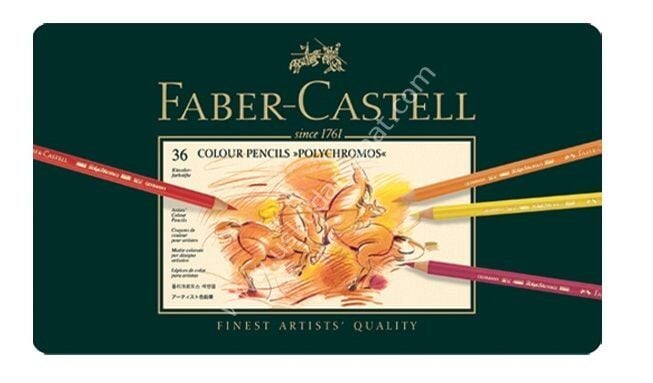 Faber Castell Polychromos Kuru Boya Kalem Seti 36'li