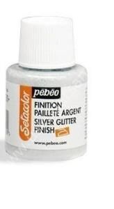 Pebeo Setacolor Kumaş Boyası Hazır Gümüş Sim 110ml