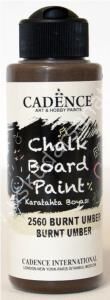 Cadence Chalk Board Paint Karatahta Boyası 120ml Burnt Umber 2560