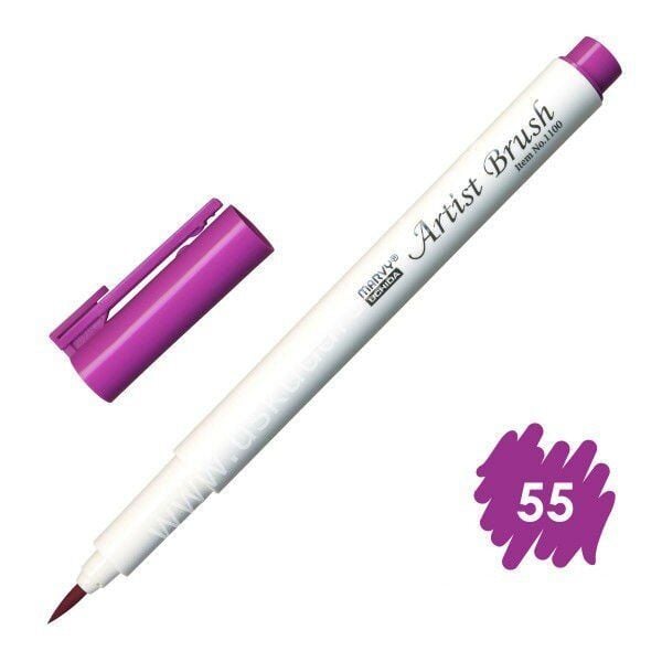 Marvy Artist Brush - Fırça Uçlu Kalem 1100 No:55 Brush Iris Purple