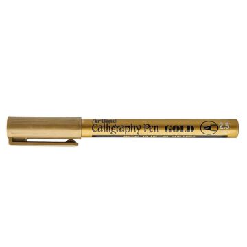 Artline 993XF Kaligrafi Kalemi Düz Uç 2.5 mm Metalik Altın