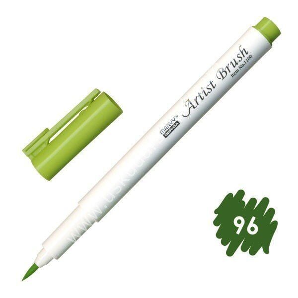 Marvy Artist Brush - Fırça Uçlu Kalem 1100 No:96 Jungle Green