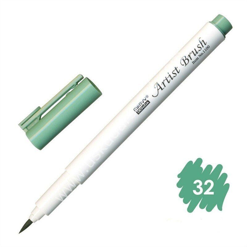 Marvy Artist Brush - Fırça Uçlu Kalem 1100 No:32 Laurel Green