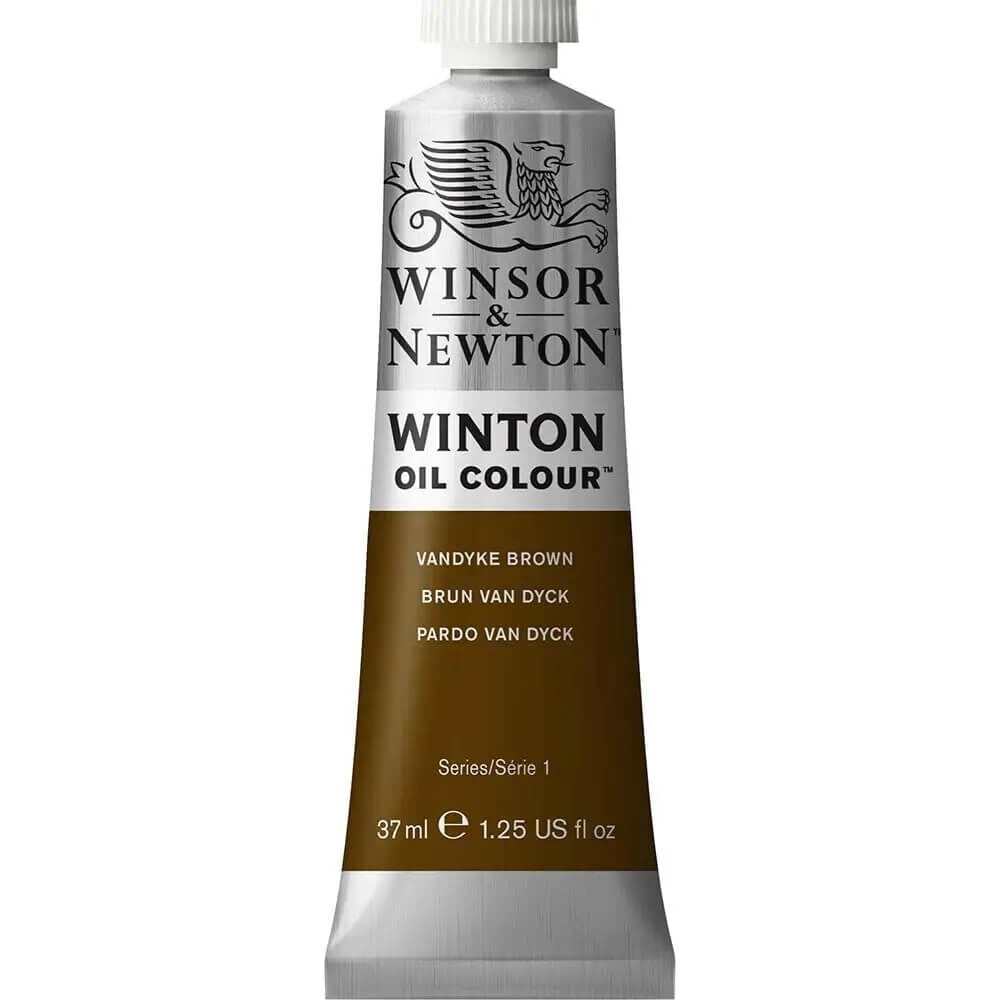 Winsor & Newton Winton Yağlı Boya 37 ml Vandyke Brown 676