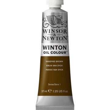 Winsor & Newton Winton Yağlı Boya 37 ml Vandyke Brown 676