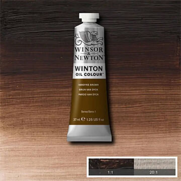 Winsor & Newton Winton Yağlı Boya 37 ml Vandyke Brown 676