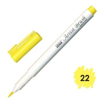 Marvy Artist Brush - Fırça Uçlu Kalem 1100 No:22 Lemon Yellow