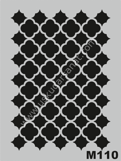 Mood Stencil Şablon 15X17 M110