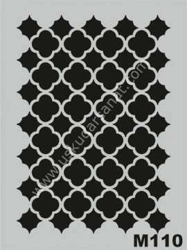 Mood Stencil Şablon 15X17 M110