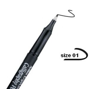 Artline Kaligrafi Kalemi Siyah Calligraphy Pen 1.0 ERG-241