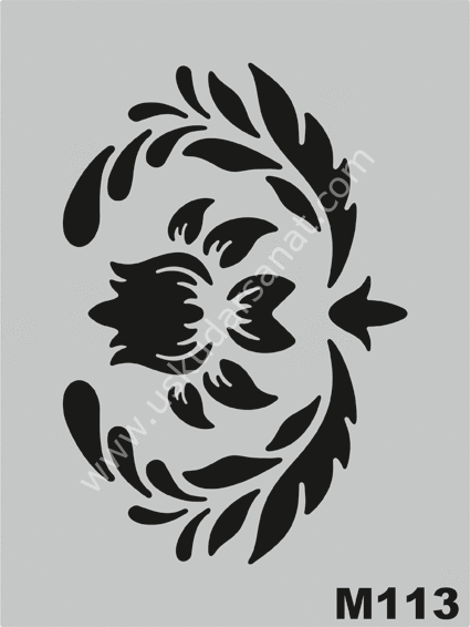 Mood Stencil Şablon 15X17 M113