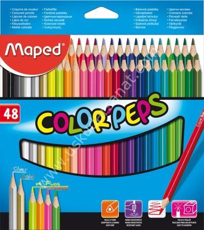 Maped Color'Peps Kuru Boya Set 48'li