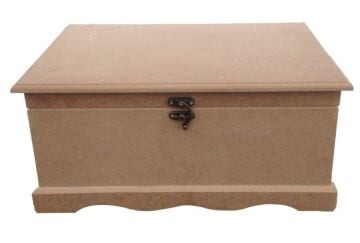 Mdf Ahşap Obje Mucevher kutusu KU27