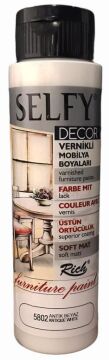 Rich Selfy Decor Vernikli Boya 500cc Antik Beyaz 5802