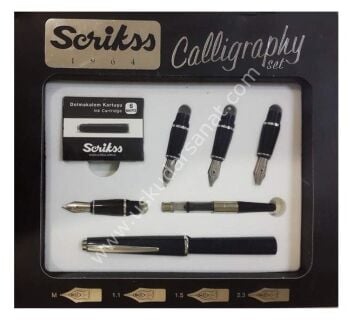 Scrikss 33 Kaligrafi Seti Lacivert