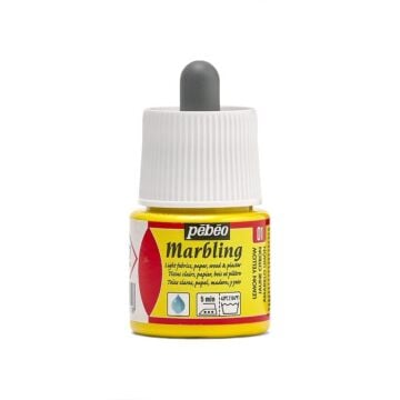 Pebeo Marbling Ebru Boyası 45 ml 01 Lemon Yellow
