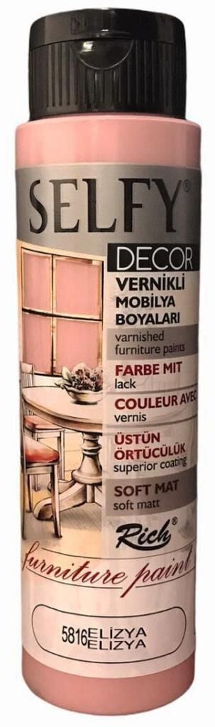 Rich Selfy Decor Vernikli Boya 500cc Elizya 5816