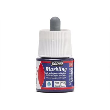 Pebeo Marbling Ebru Boyası 45 ml 04 Ultramarine Blue