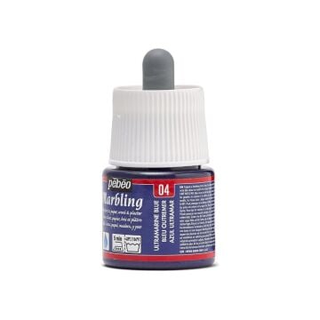 Pebeo Marbling Ebru Boyası 45 ml 04 Ultramarine Blue