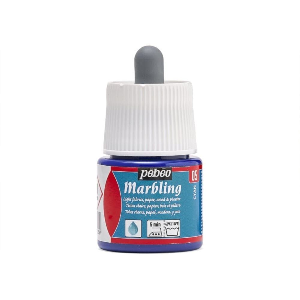 Pebeo Marbling Ebru Boyası 45 ml 05 Cyan
