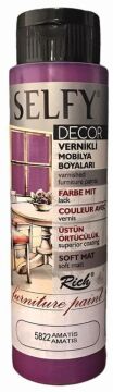 Rich Selfy Decor Vernikli Boya 500cc Amatis 5822