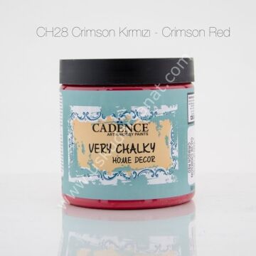 Cadence Very Chalky Home Decor CH28 CRIMSON 500ml