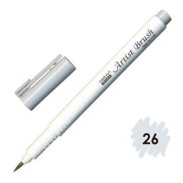 Marvy Artist Brush - Fırça Uçlu Kalem 1100 No:26 Silver Grey