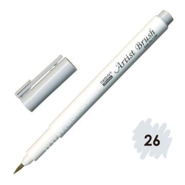 Marvy Artist Brush - Fırça Uçlu Kalem 1100 No:26 Silver Grey