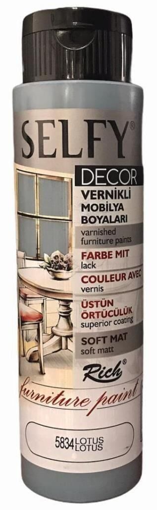 Rich Selfy Decor Vernikli Boya 500cc Lotus 5834