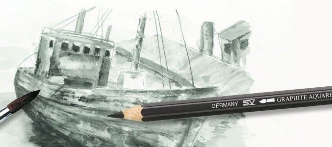 Faber Castell Graphite Aquarelle Kalem 4B