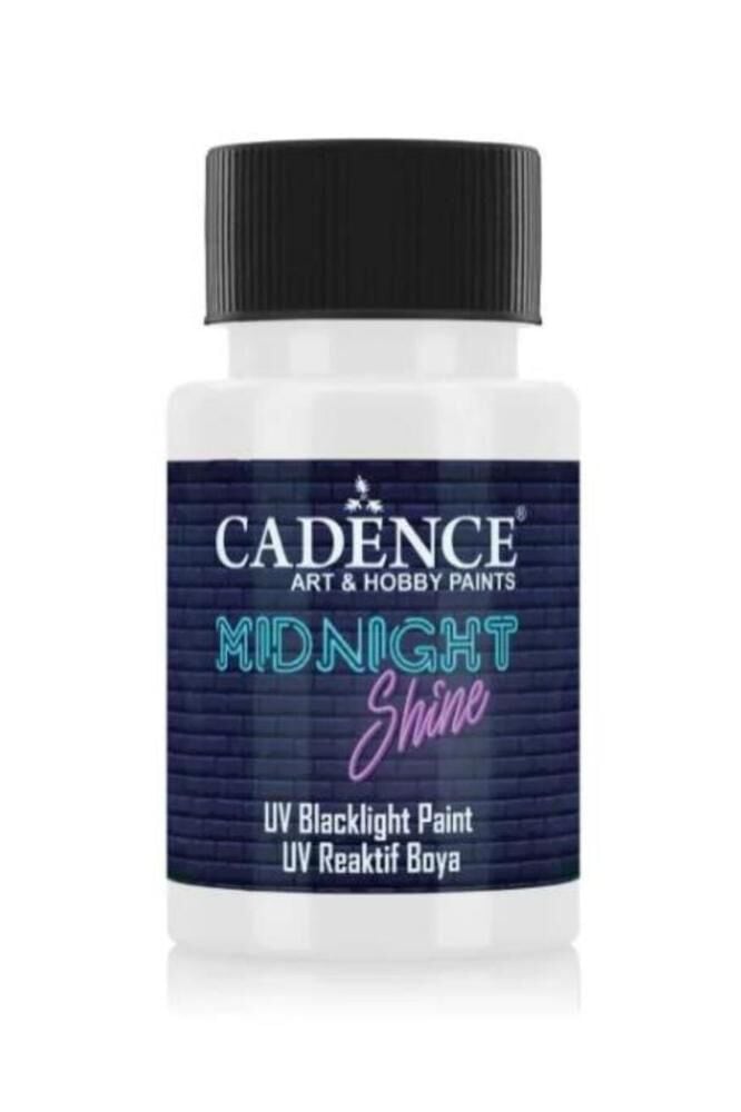 Cadence Midnight Shine UV Reaktif Boya MS-01 MAVİ 50 ML