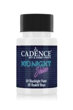 Cadence Midnight Shine UV Reaktif Boya MS-01 MAVİ 50 ML