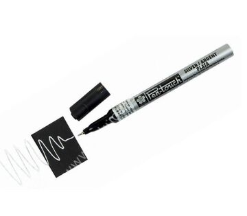 Sakura Pen-touch Extra Fine Permanent Kalem Gümüş 0,7mm